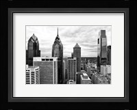 Philly Skyline (b/w) Fine Art Print