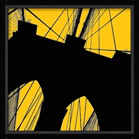 Brooklyn Bridge (yellow) Fine Art Print