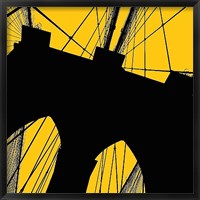 Brooklyn Bridge (yellow) Fine Art Print