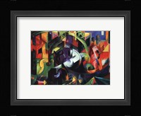 Abstract with Cattle Fine Art Print