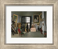The Painter’s Atelier in the rue de la Condamine, 1870 Fine Art Print