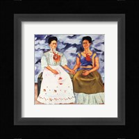 The Two Fridas, 1939 Framed Print