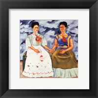 The Two Fridas, 1939 Fine Art Print
