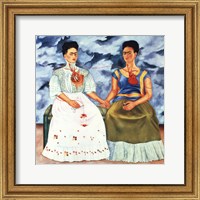 The Two Fridas, 1939 Fine Art Print