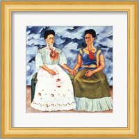 The Two Fridas, 1939 Fine Art Print