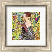 Lady with Fan Fine Art Print