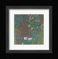 Farm Garden with Sunflowers, around 1905/1906 Fine Art Print