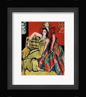 Two Young Women, the Yellow Dress and the Scottish Dress, 1941 Fine Art Print