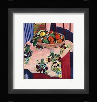 Basket with Oranges Fine Art Print