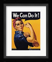 We Can Do It! Framed Print