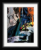 Blue Orange Layers 2 Fine Art Print