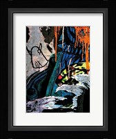 Blue Orange Layers 2 Fine Art Print