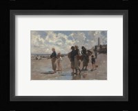 Fishing for Oysters at Cancale, 1878 Fine Art Print