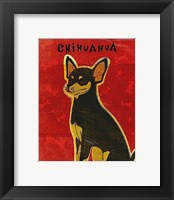 Chihuahua (black and tan) Fine Art Print