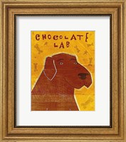 Lab (chocolate) Fine Art Print
