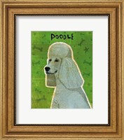Poodle (grey) Fine Art Print