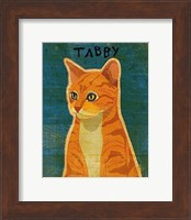 Tabby (orange) Fine Art Print