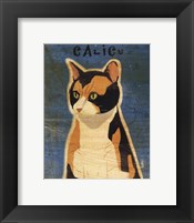 Calico Framed Print