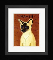 Siamese Framed Print