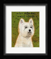 West Highland White Terrier Framed Print