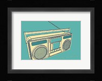 Lunastrella Boombox Fine Art Print