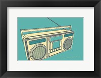 Lunastrella Boombox Fine Art Print