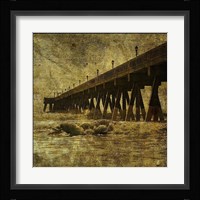 Ocean Pier No. 2 Framed Print