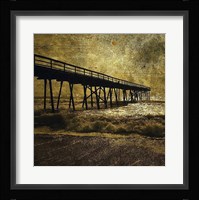 Ocean Pier No. 3 Framed Print