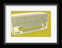 Lunastrella Radio Framed Print