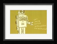 Lunastrella Robot No. 1 Framed Print