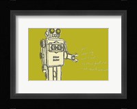 Lunastrella Robot No. 1 Framed Print