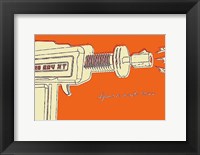 Lunastrella Raygun No. 1 Framed Print