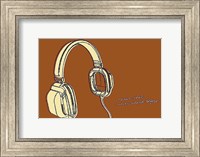 Lunastrella Headphones Fine Art Print