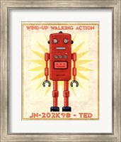Ted Box Art Robot Fine Art Print