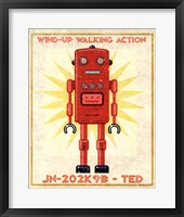 Ted Box Art Robot Fine Art Print
