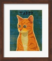 Tabby (orange) Fine Art Print