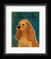 American Cocker Spaniel (buff) Fine Art Print