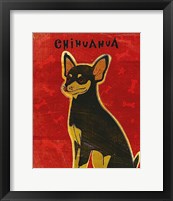 Chihuahua (black and tan) Fine Art Print