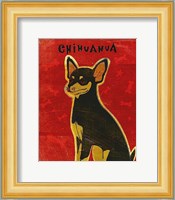 Chihuahua (black and tan) Fine Art Print