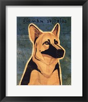 German Shepherd Framed Print