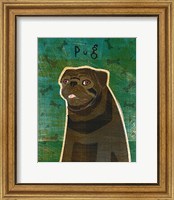 Pug (black) Fine Art Print