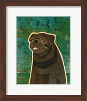 Pug (black) Fine Art Print
