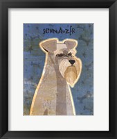 Schnauzer Framed Print