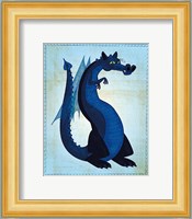Blue Dragon Fine Art Print