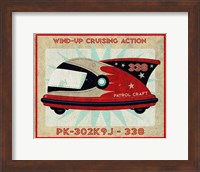 Patrol Craft 338 Box Art Tin Toy Fine Art Print