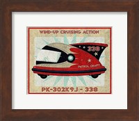 Patrol Craft 338 Box Art Tin Toy Fine Art Print