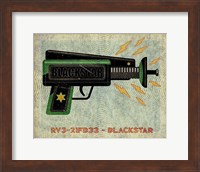 Blackstar Ray Gun Fine Art Print