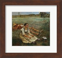 Hay Harvest, 1877 Fine Art Print