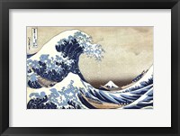 The Great Wave at Kanagawa Framed Print