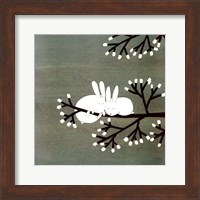 Rabbits on Marshmallow Tree Fine Art Print